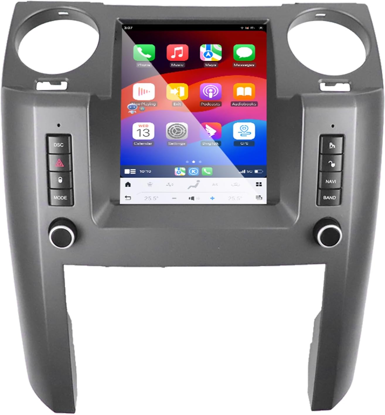 10.4-inch Android 14 Car Radio System Compatible for Land Rover Discovery 3 2004-2009 Wireless CarPlay/Android Auto 12+256G Memory GPS Audio and Video System
