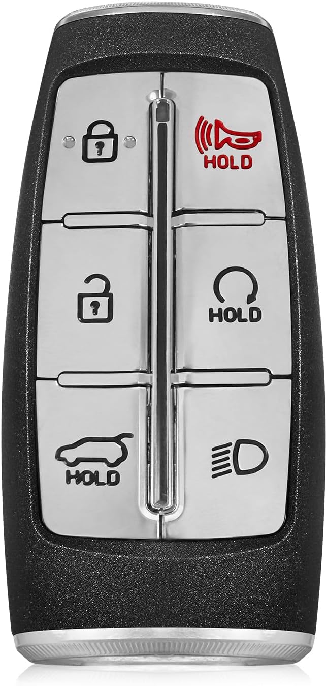 Replacement for 2021 Hyundai Genesis GV80 Key Fob Remote Control TQ8-FOB-4F35 6 Buttons 434MHz