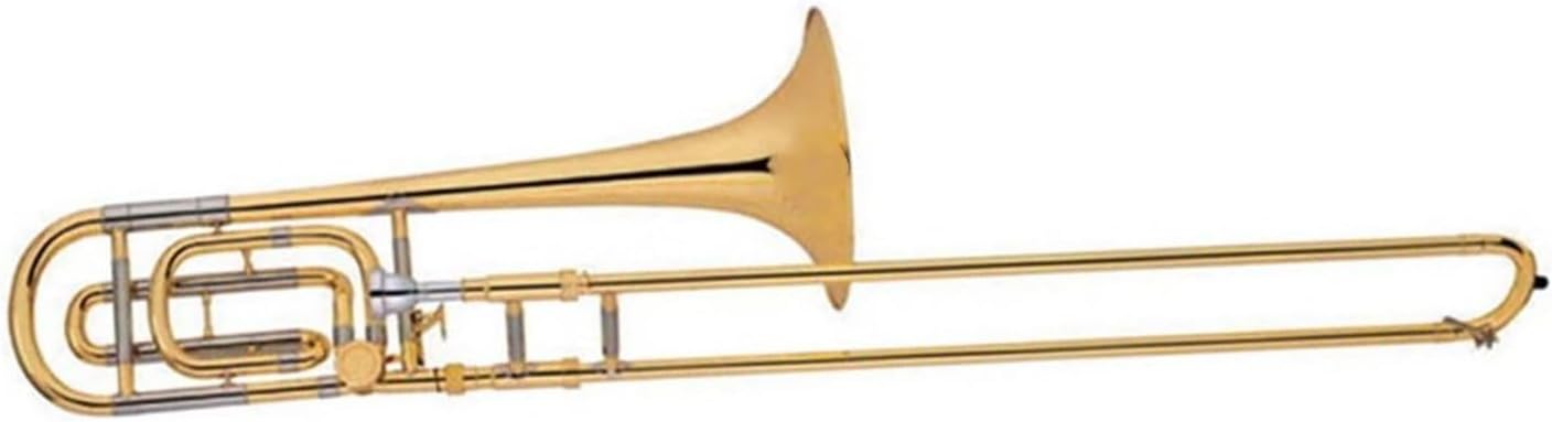 Adult Trombone Instrument Popular Gold Lacquer Tenor Trombone Tuning Pipe