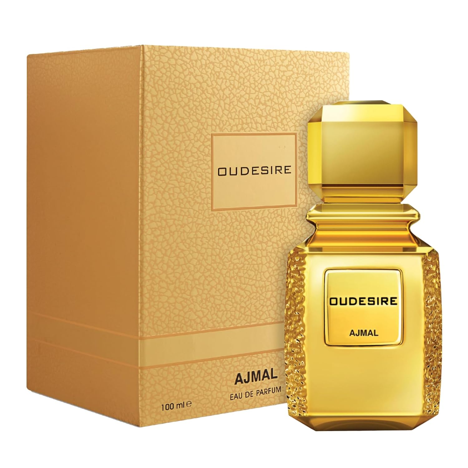 Ajmal Oudesir Eau De Parfum 3.4 Ounce / 100 ML For Men & Women - Long Lasting Ambery Woody Musky - Made in Dubai