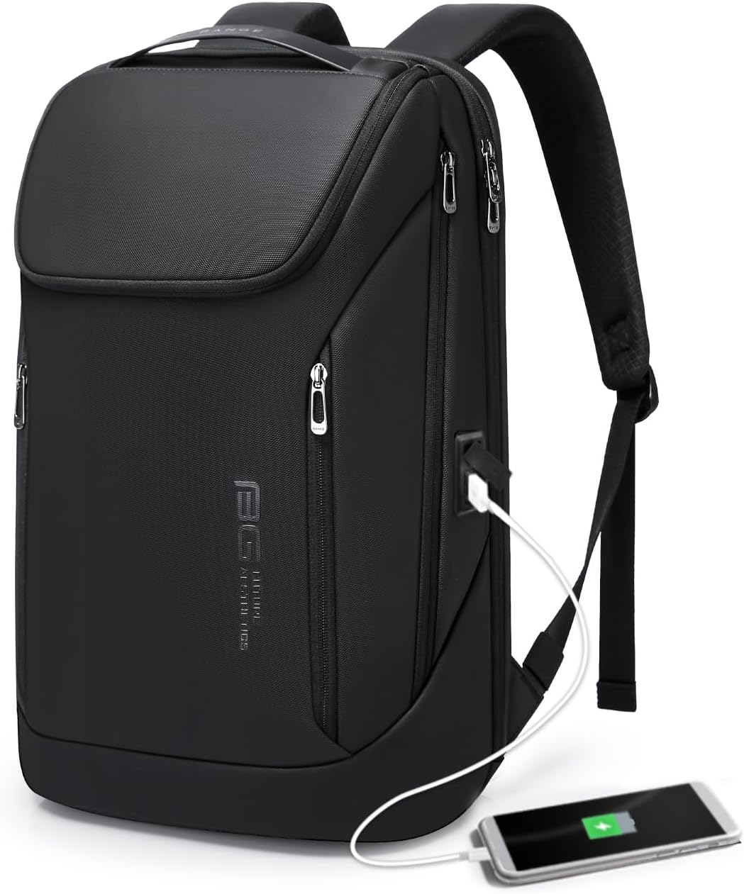 FUTURE AESTHETIC Business Smart Backpack Waterproof fit 15.6 Inch Laptop Backpack with USB Charging Port,Travel Durable Backpack