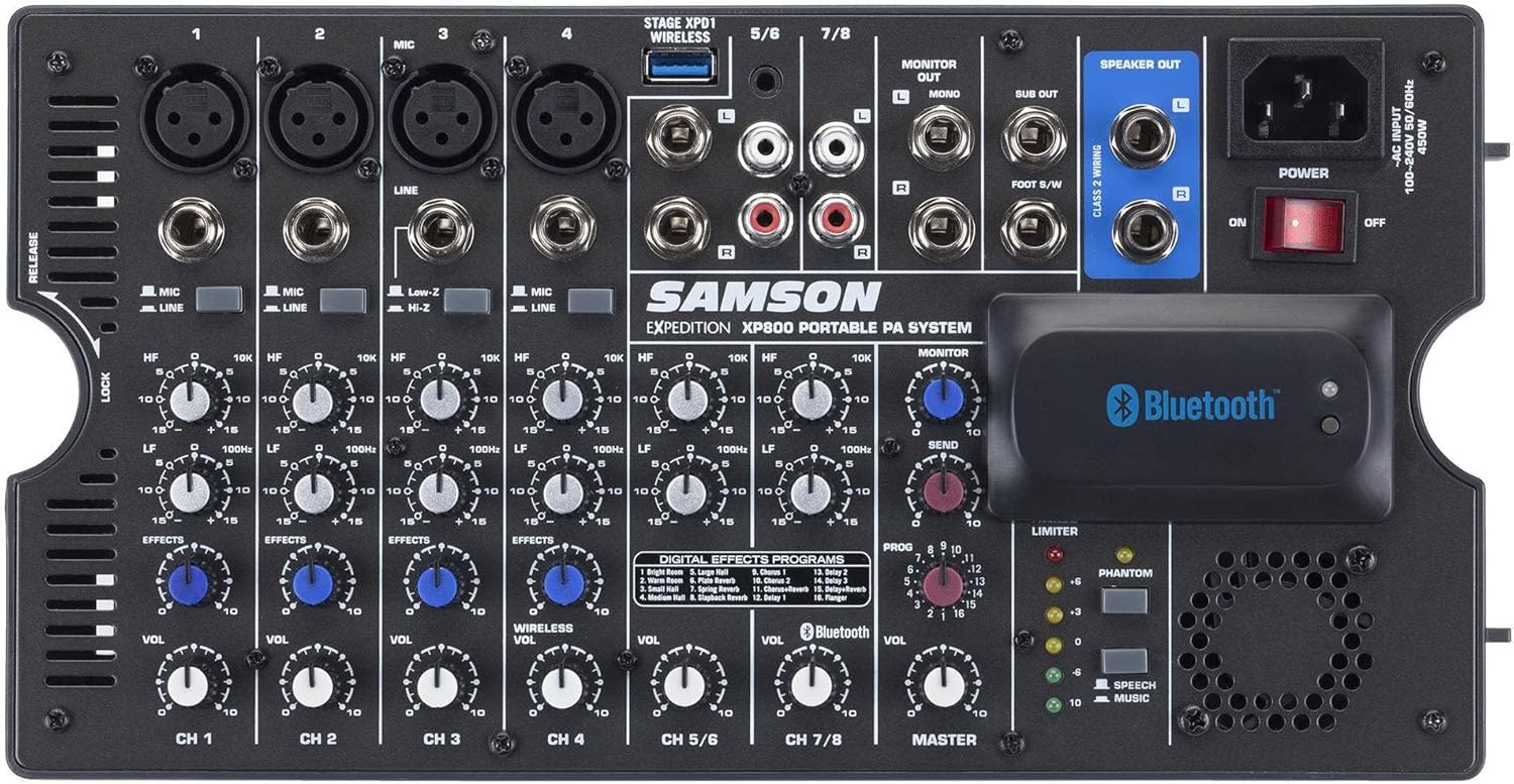 Samson Expedition XP800 Portable PA System