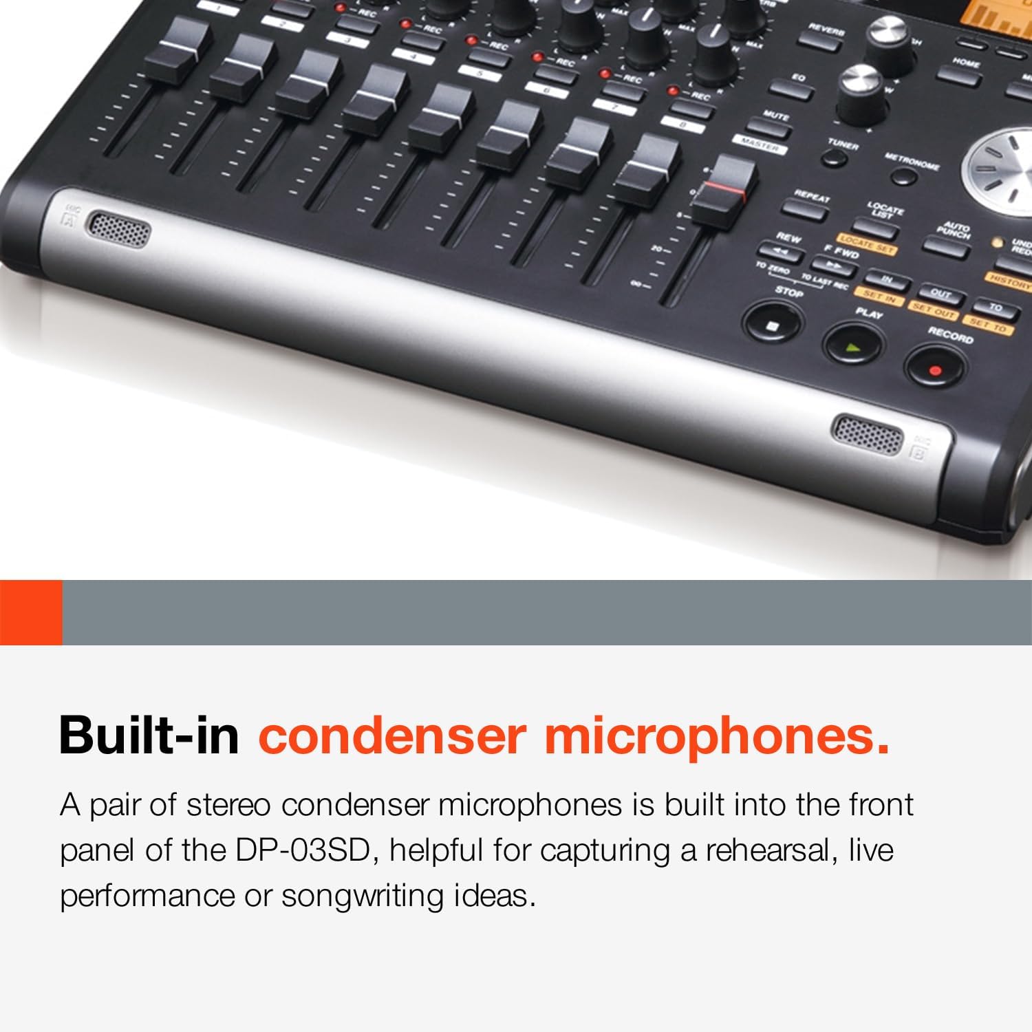 TASCAM DP-03SD Digital Portastudio 8-Track Recorder