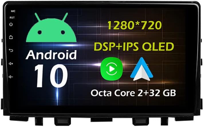 9'' Android Car Stereo Radio for Kia Rio YB KX Cross 2016-2020 Octa Core Android 13 Touchscreen Headunit Supports GPS Navigation Carplay Android Auto Bluetooth DSP SWC USB AHD Camera-2+32