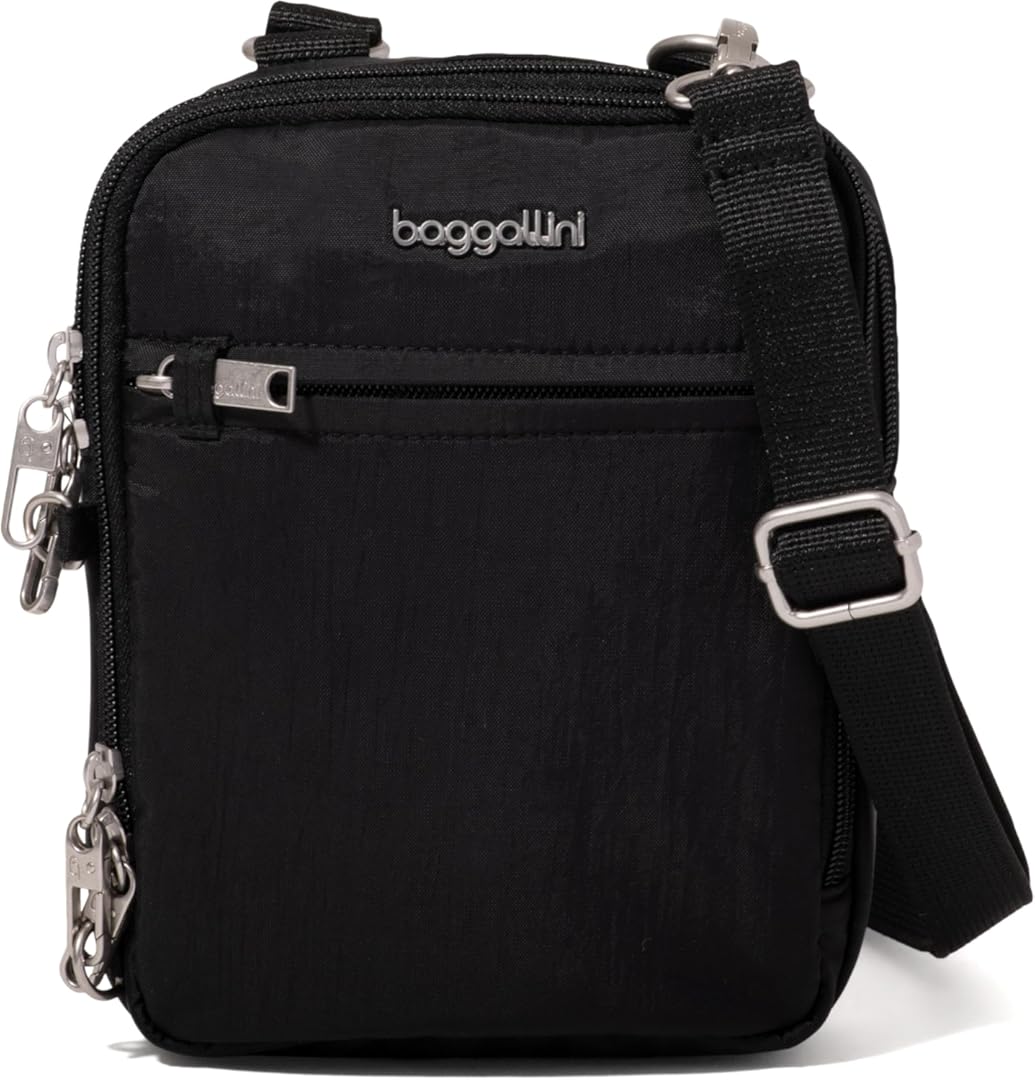 Baggallini Securtex® Anti-theft Mini Everything Crossbody Bag, 6.3