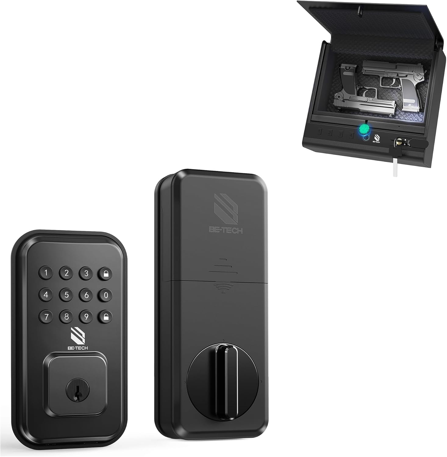 BE-TECH Gun Safe & Keyless Door Lock