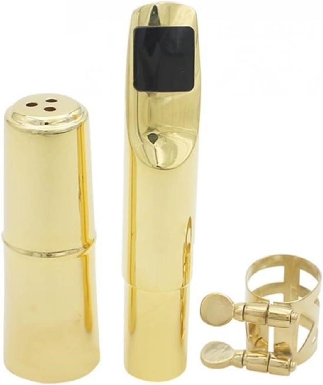 Sax Replacemen Set Alto Saxophone Mouthpiece Metal Gold Plated for Classical Jazz Music Saxophone Mouthpiece Saxophone Accessories (Color : 6c)