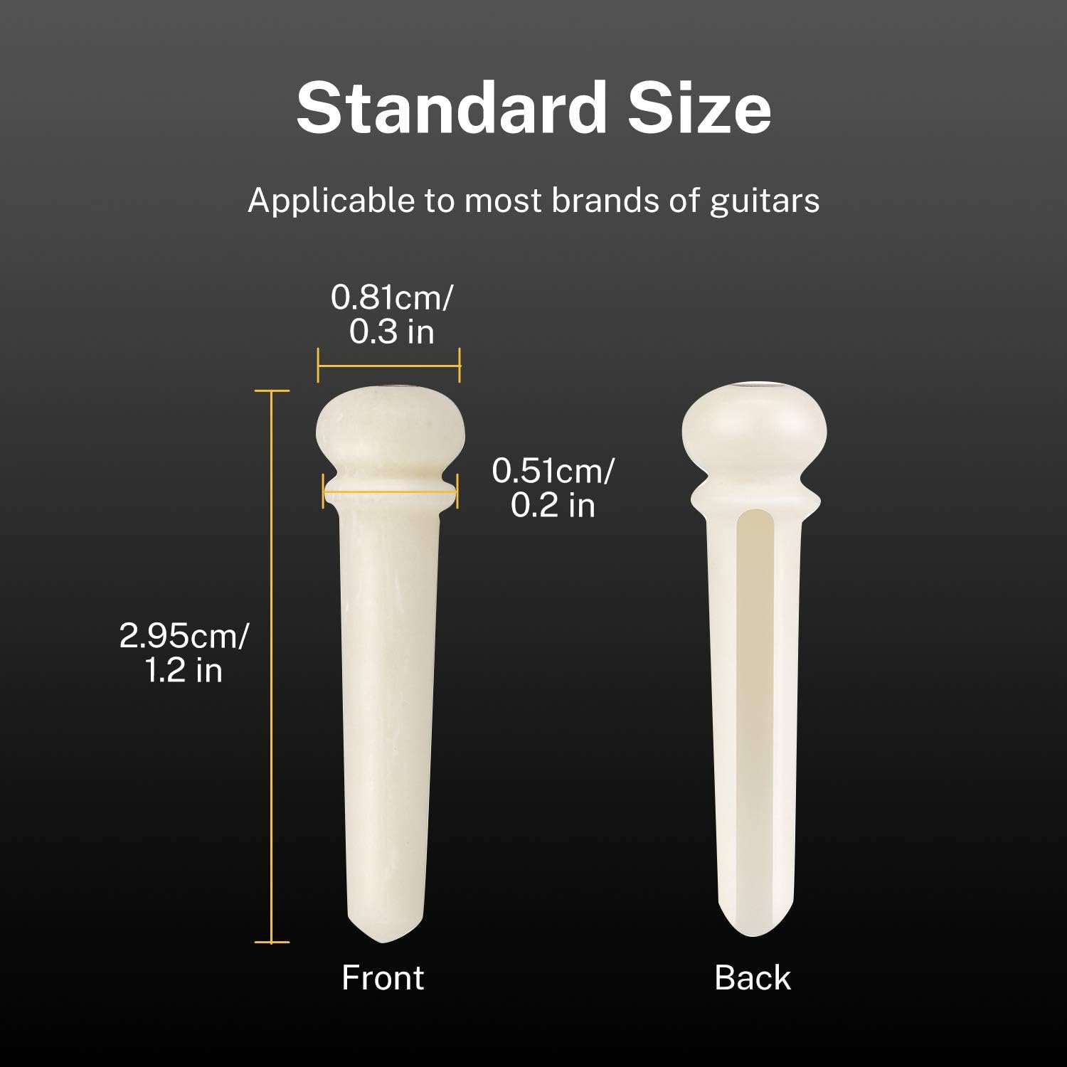 Donner Acoustic Guitar Kit -Guitar Bridge Pins