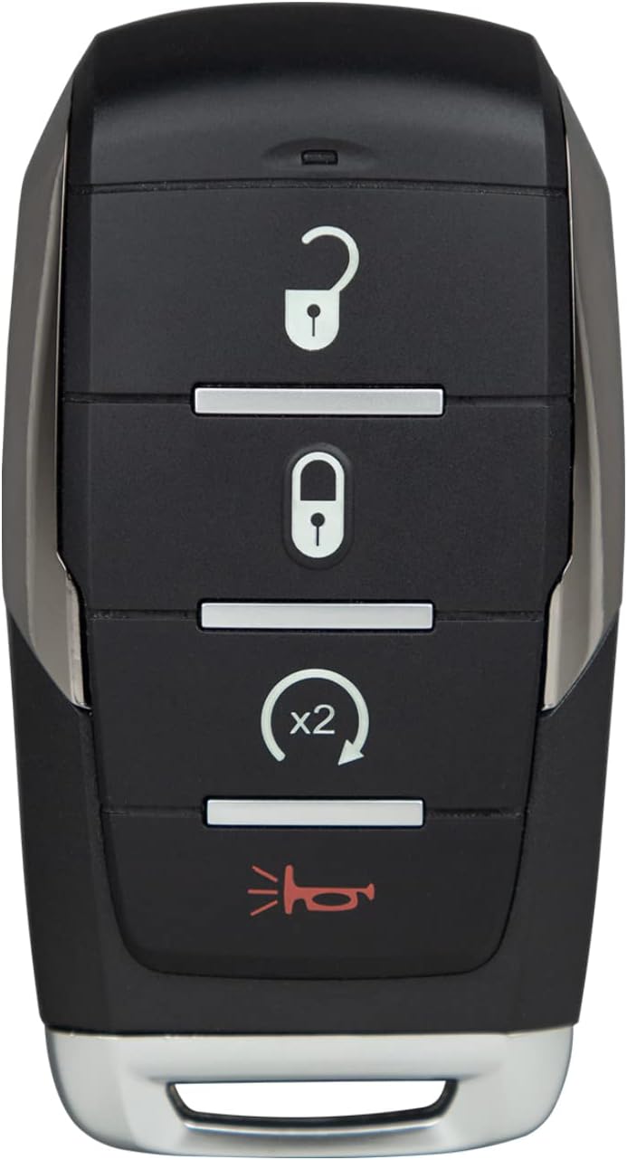 StandardAutoPart Smart Car Key Fob Remote Compatible with Dodge Ram 1500 2019 2020 2021 2022 2023 2024 OHT-4882056 (4 Button)
