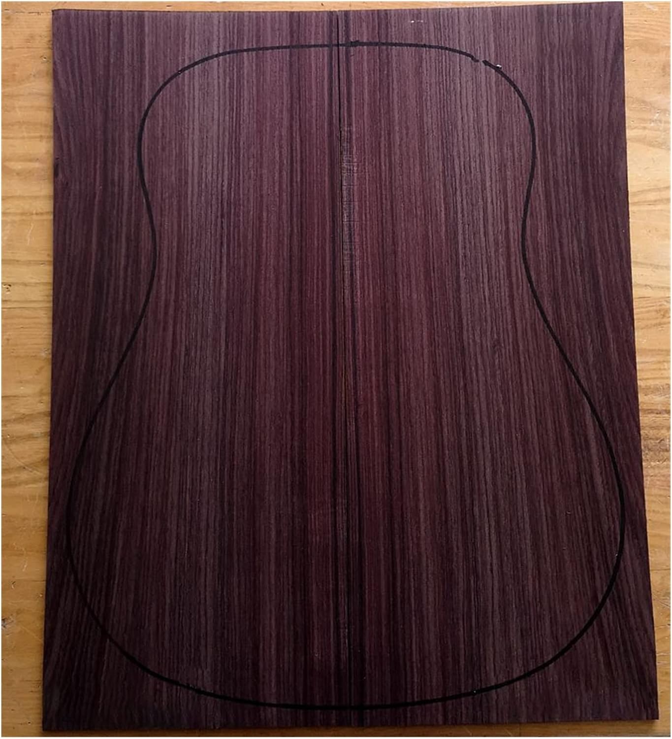 India Rose Wood Back Panel Wool Guitar Production Material Accessories DIY Guitar Kit (Color : 3)