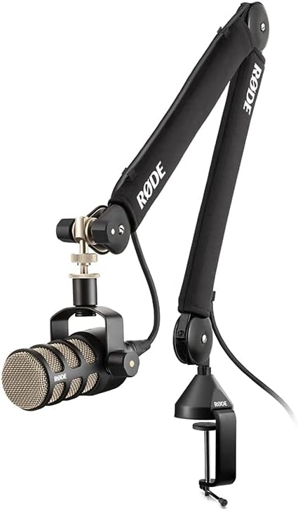 Rode AI-1 USB Audio Interface & PSA1+ Desk-mounted Broadcast Microphone Boom Arm