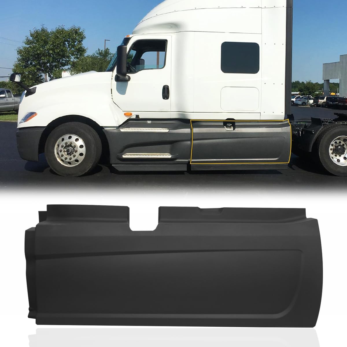 Black Rear Side Fairing For International LT625 2018+ OE Replacement Right Fairing Panel Side Skirt for LT625 Accessories