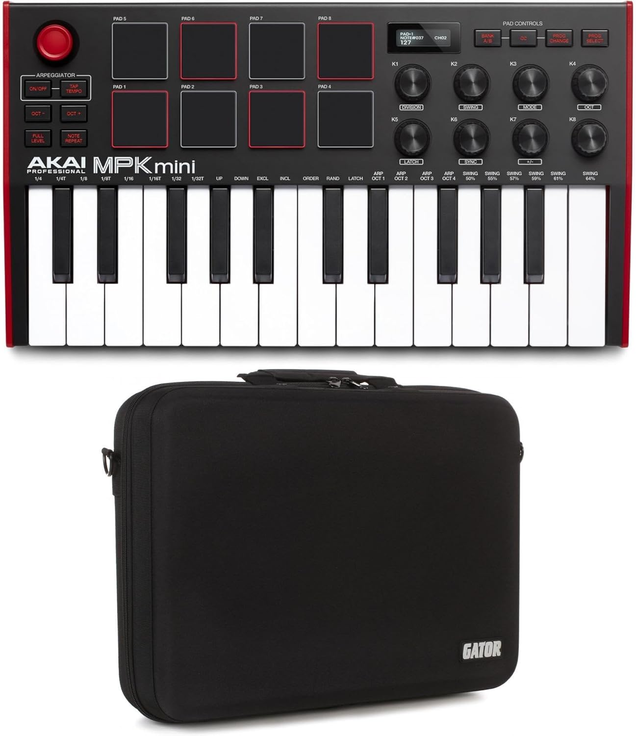 Akai Professional MPK Mini MK III 25-key Keyboard Controller with Carry Case