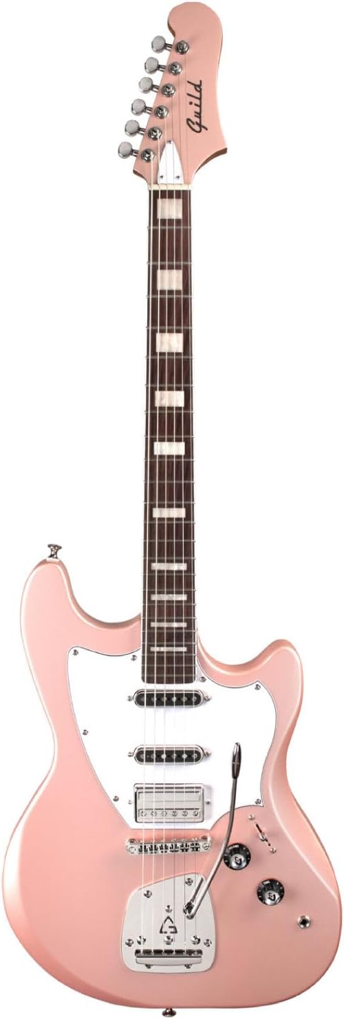Guild Surfliner Deluxe Solidbody Electric Guitar - Quartz Metallic