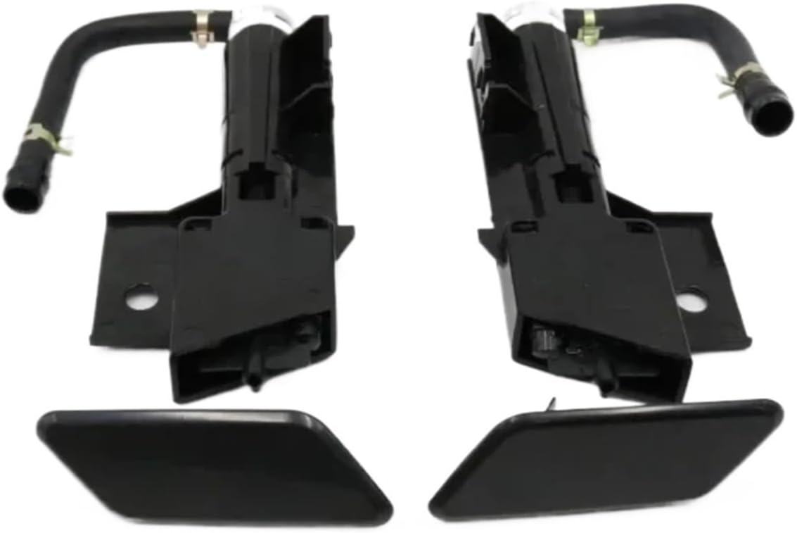 Headlight Washer Jet Compatible with Subaru for Outback 2010 2011 2012 Left/Right Headlight Washer Nozzle Headlamp Sprayer with Cover Cap 86636AJ060 86636AJ050 86636AJ150 86636AJ160