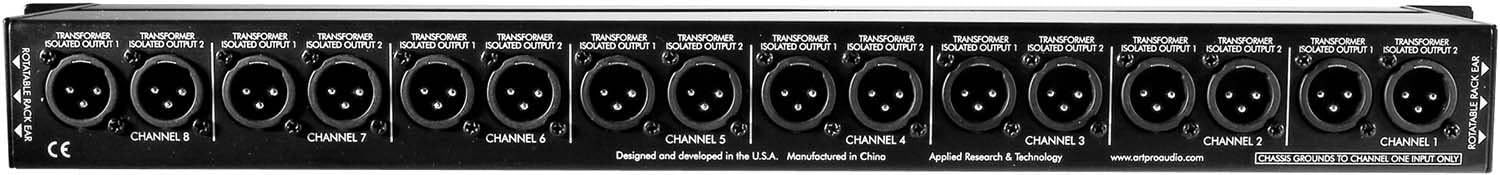 ART エー・アール・ティー 8CH 3分配マイク・スプリッター S8-3Way 【国内正規輸入品】