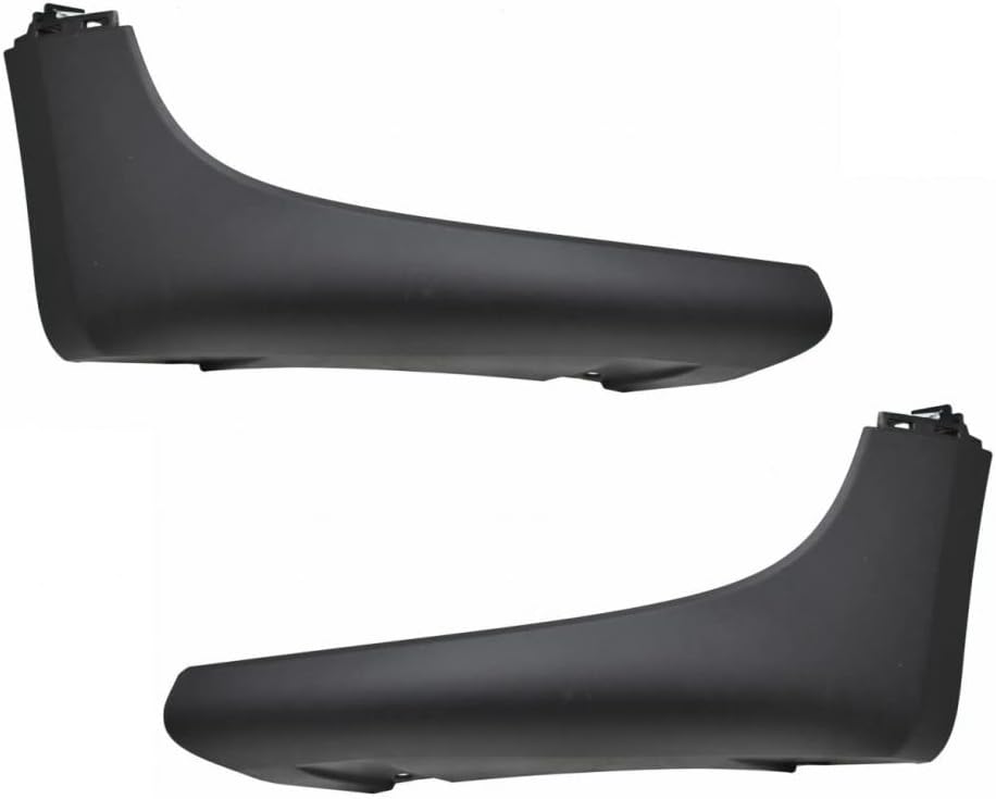 for Mini Cooper 2014-2021 Bumper Spoiler Driver and Passenger Side | Pair | Front | Lower | S Model | Made of PP Plastic | Textured Black | MC1046104, MC1047104 | 191275742563, 51117337813