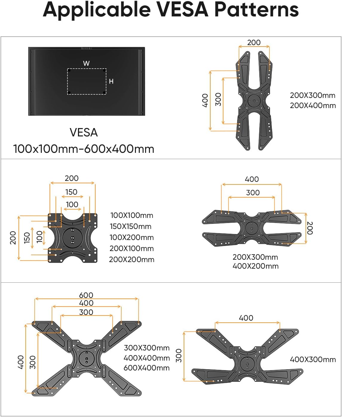 FORGING MOUNT Long Arm TV Wall Mount with 48.03