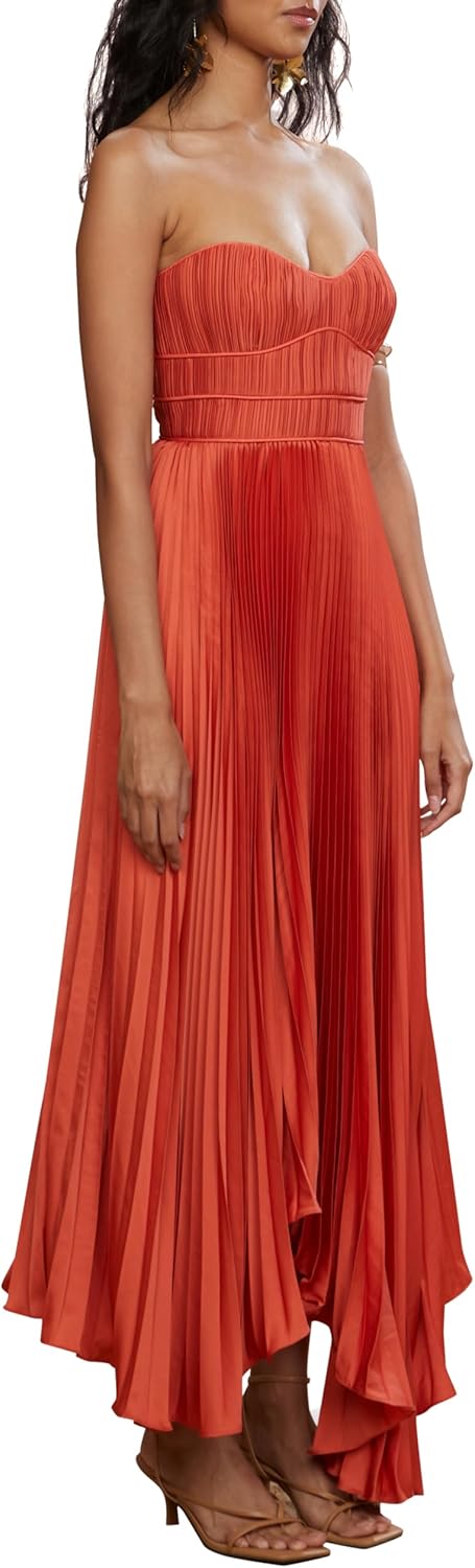 Amur Womens Juliett Midi Dress