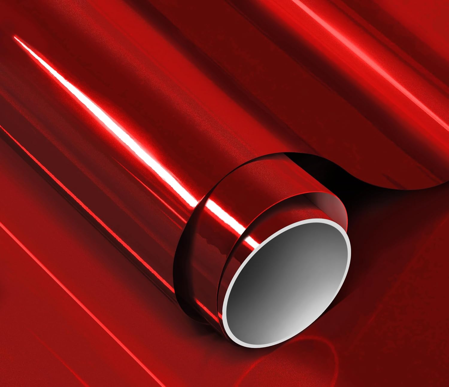 ColorFusion PPF by VViViD, Gloss Sinister Red Dry Apply PPF Vinyl Car Wrap Roll 6ft x 5ft