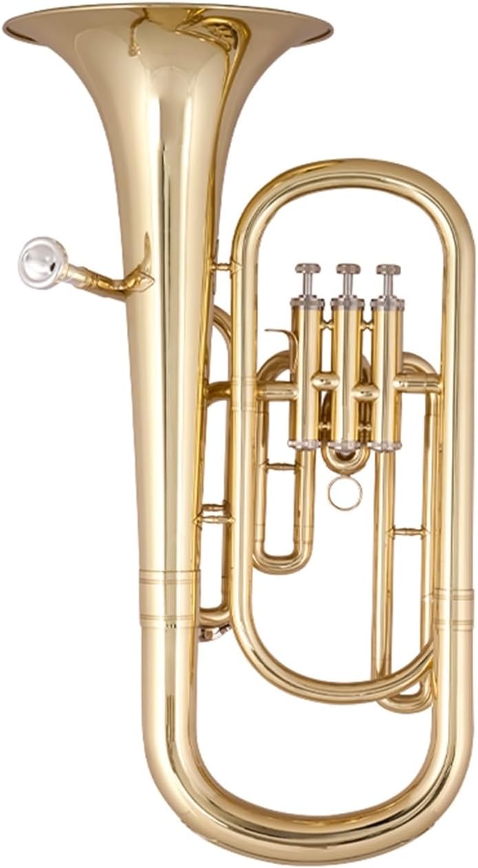 B Flat Major Three Key Tenor Horn Euphonium Brass Instrument Playing Euphonium All-brass Instrument(2)