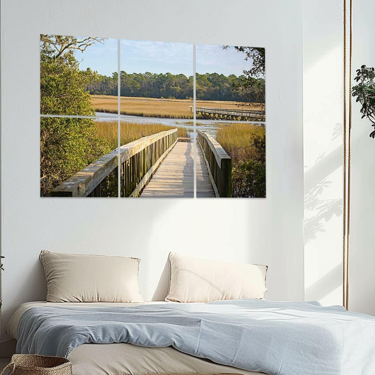 6 Pack Art Acoustic Panels Of The Low Country Soundproof Wall Panels, 48