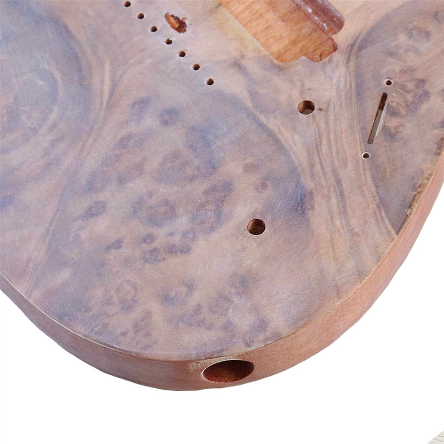 8 String Electric Guitar Body Top Guitar Barrel Okoume Wood Body for Electric Guitar DIY Guitar Kit