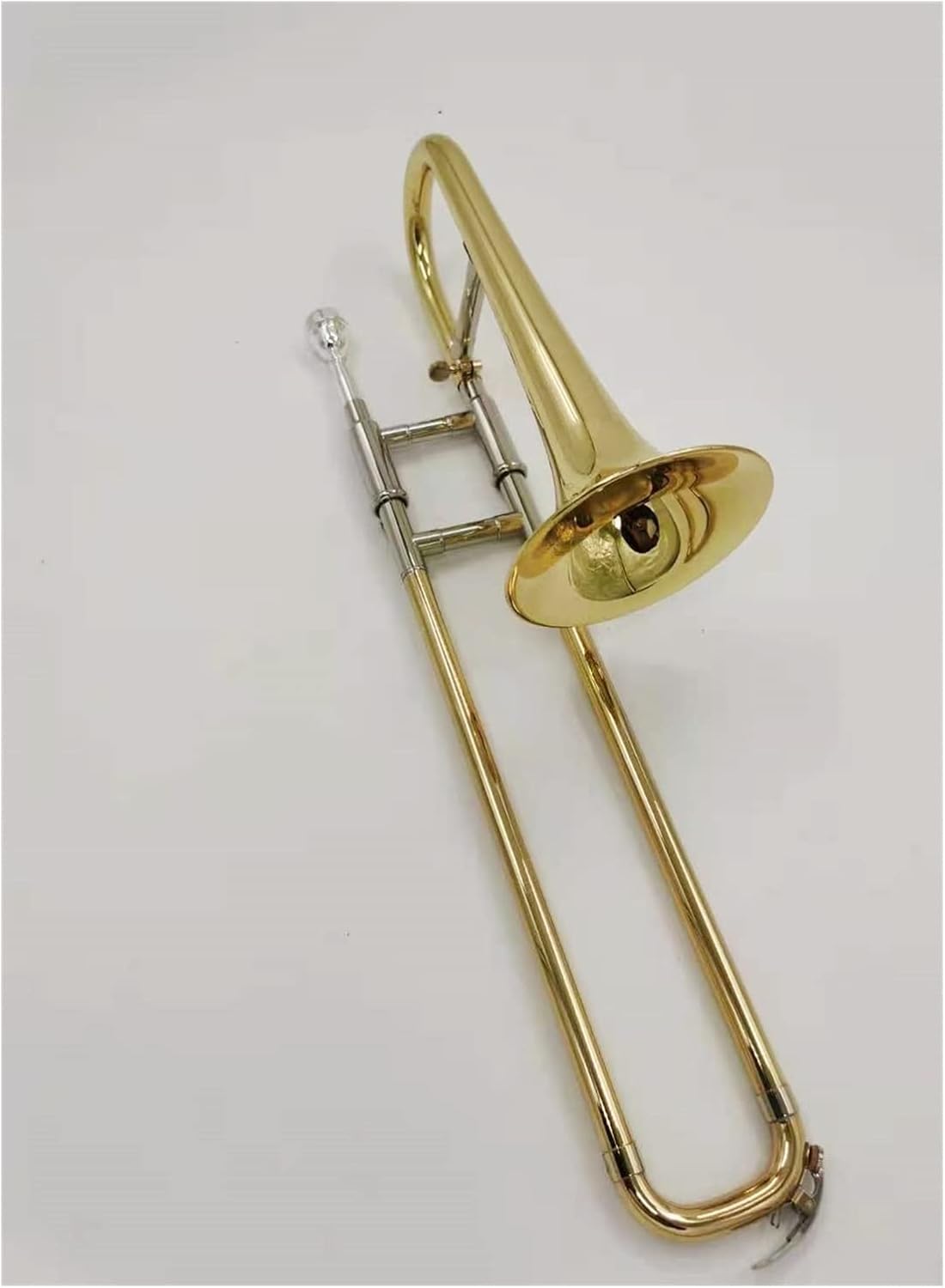 FLFL Student Trombone B-Flat Trombone Musical Instrument is Suitable for Beginners and Adult Colleges to Perform General Examinations