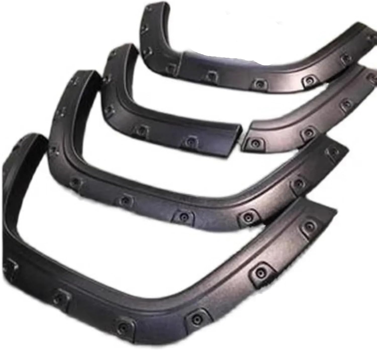 Car Fender Flares Arch Wheel Eyebrow Protector Mudguard Sticker Compatible For Jeep Grand Cherokee 11-21