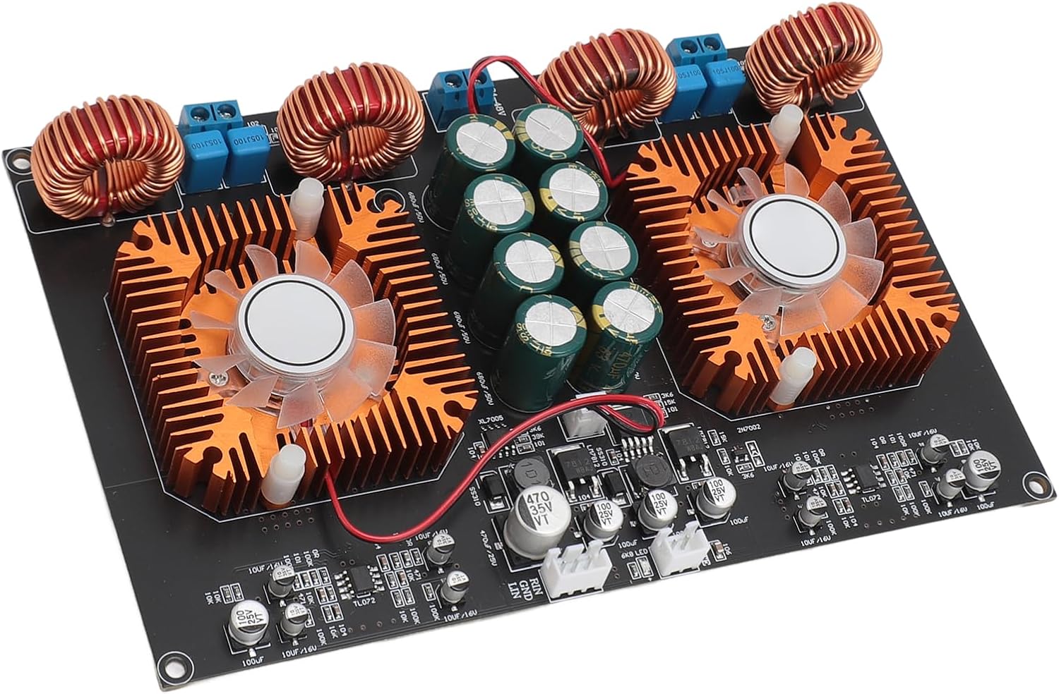 TPA3255 Amplifier Board, Class D Dual Core 600W Stereo, Efficiency Amp Module for Home Theater with Clear Sound Output