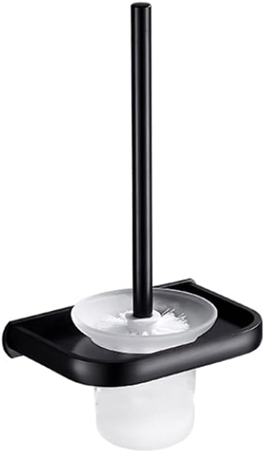 FEIYIYANG Toilet Brush Holder Bathroom Punch-Free Toilet Bowl Brush, Modern Household Modern Toilet Cleaning Brushs 360° No Dead Angle Cleaning Brush Set