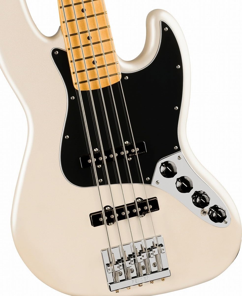 Fender Player II Modified Active Jazz Bass V - Olympic Pearl, Maple Fingerboard