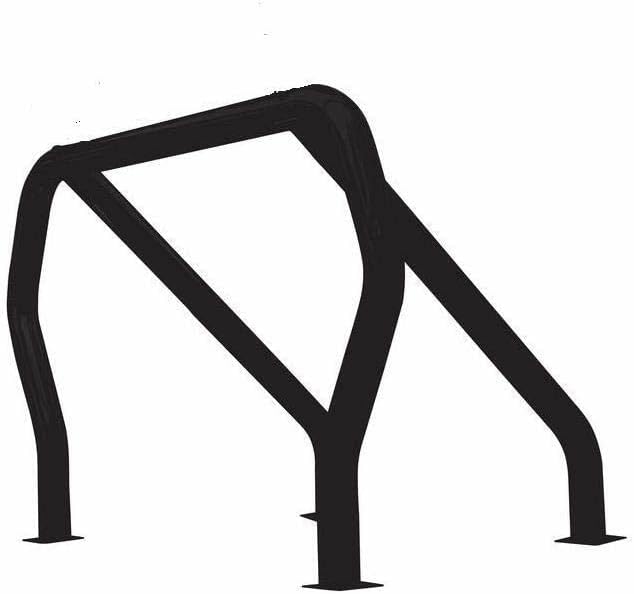 Go Rhino Bed Bar Complete Kit - Single Bar/Single Kicker | Mild Steel, Black | 9109370SSB | Fits 1982-2011 Ford Ranger w/Short or Long Bed Styleside and Other Vehicles (See Description)