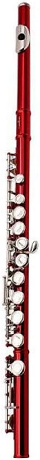 Flutes Flute Silver Plated 16 Holes C Key Cupronickel Woodwind Instrument with Case (Color : 07)