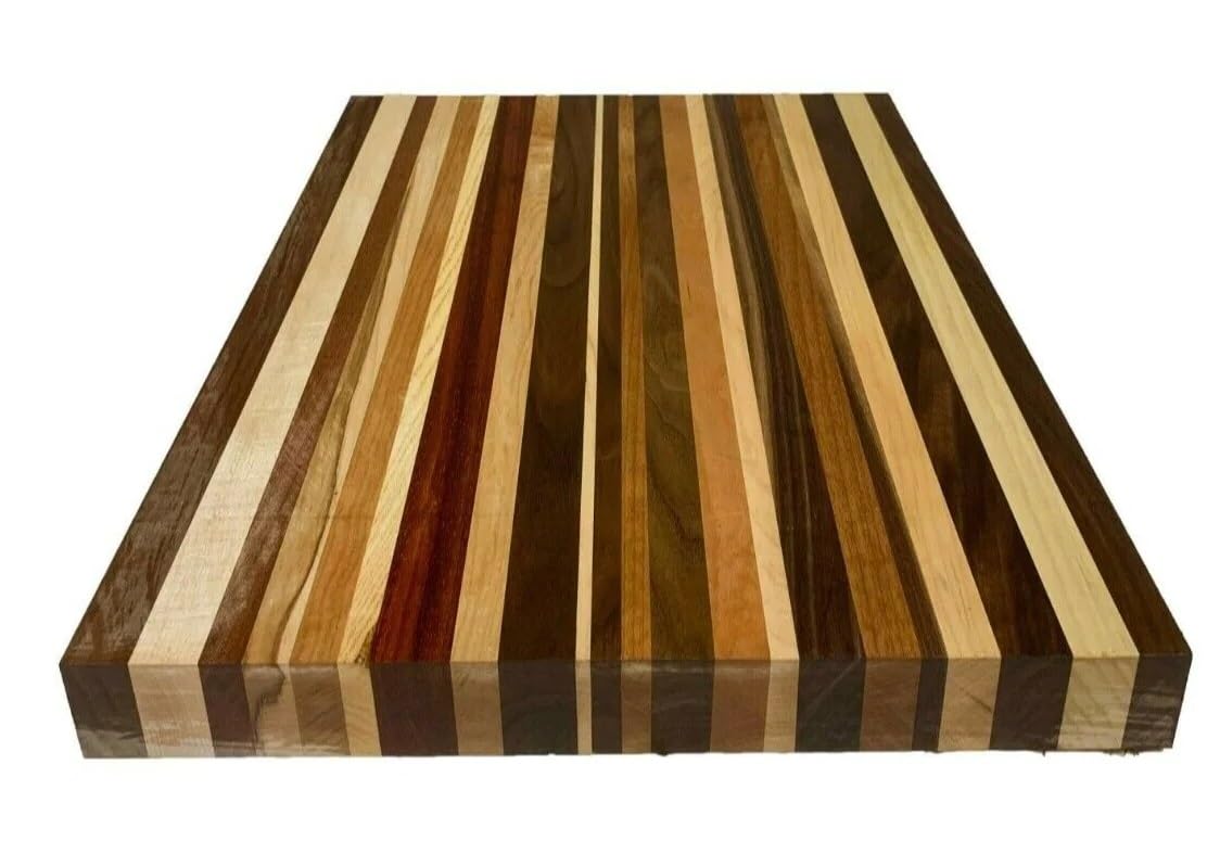 Exotic Wood Zone's Wild Design | Multispecies Hardwood Electric/Bass Guitar Body Blanks 21