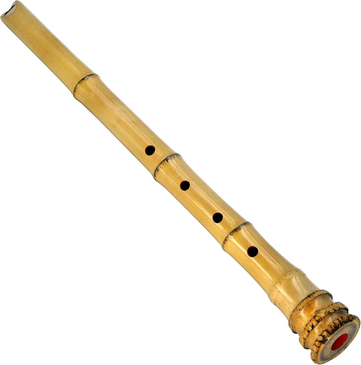 Zen traditional Shakuhachi Pentatonic end-blown flute with natura bell root. KINKO-ryu 1.8 feet .professional quality, play all ocataves.Good for seasoned flautist, good for any level player,Zen