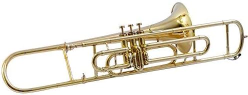 TROMBONE Bb PITCH BRASS WITH HARD CASE AND MOUTHPIECE, NICELYTUNED