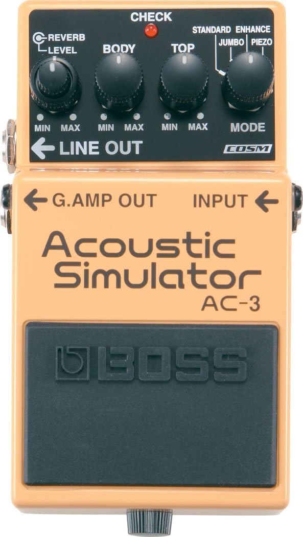 BOSS AC-3 Advanced Acoustic Simulator Guitar Pedal