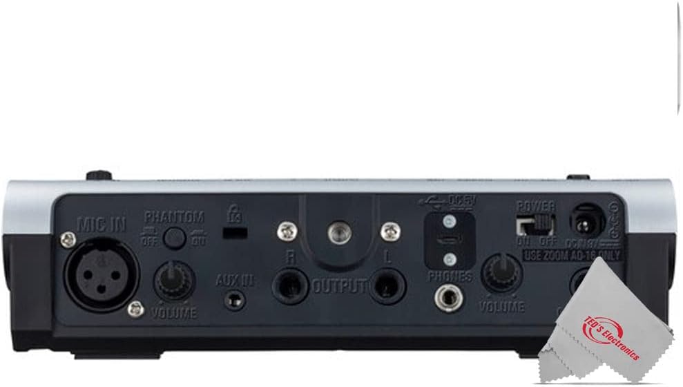 Zoom V3 Vocal Processor + Zoom SGV-6 Vocal Microphone for V6 And V3 Vocal Processors + Pig Hog PP9V Pig Power 9V DC 1000ma Power Supply