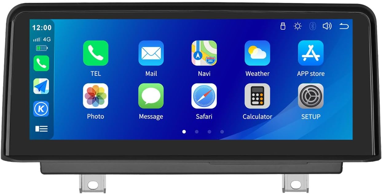 10.25 Inch Car Stereo Carply/Android Auto for BMW X5 E70 X6 E71 2009-2013 CIC System Car Multimedia Player Support Siri/Mirrorlink/Android Auto