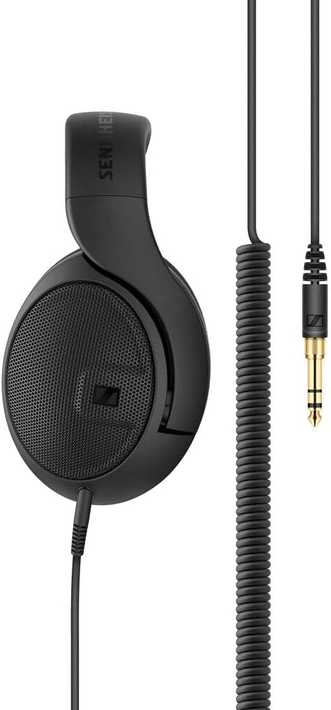 Sennheiser HD 400 Pro Studio Reference Open Back Dynamic Headphones Bundle with Desktop Headphone Stand and Headphones Case