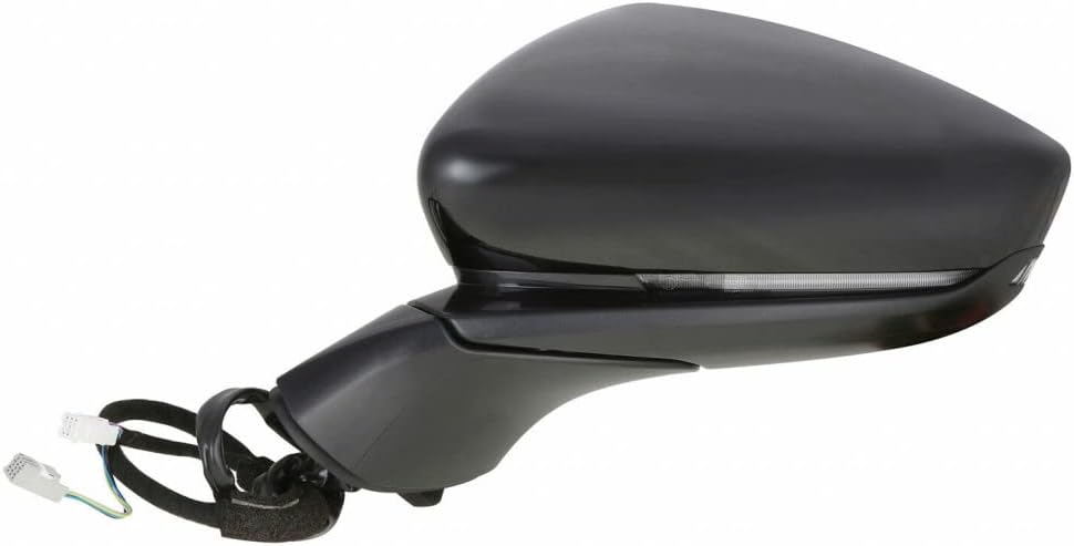 For Mazda 3 2019 2020 Door Mirror Driver Side Power | With Blind Spot Detection | Replacement For MA1320240 | 191275810057