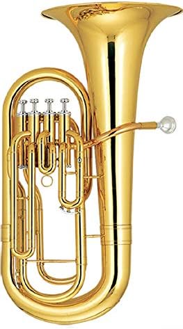 Professional Bb/F Key Euphonium Horn with 4 Stainless Steel Pistons, 11.8