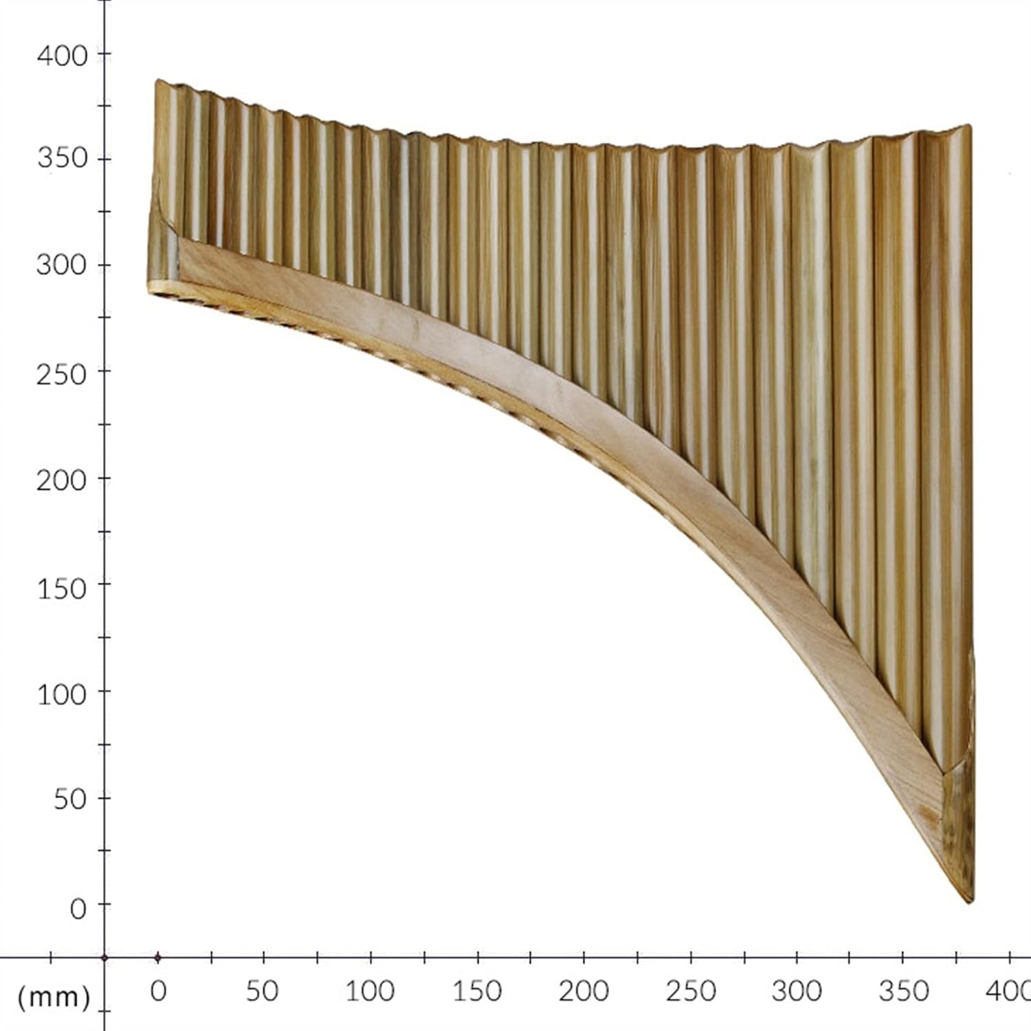 25 Pipes G Key Right Hand Musical Instruments Woodwind Instrument Handmade Pan Pipes Pan Flute