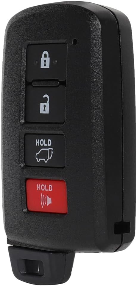 ECCPP HYQ14FBA 89904-0E090 Keyless Entry Remote Car Key Fob Replacement for 2014-2018 Fit for Toyota Highlander 2.7L 2014-2018 Fit for Toyota Highlander 3.5L 4 Buttons Pack of 2