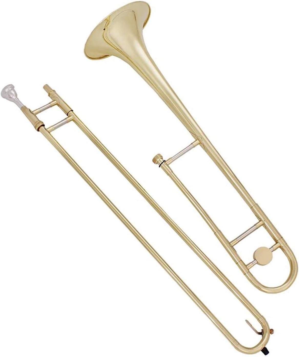 Professionals euphonium Bb Alto Trombone Lacquered Gold Professional Brass Instrument B Flat Trombone Horn With Box Accessories