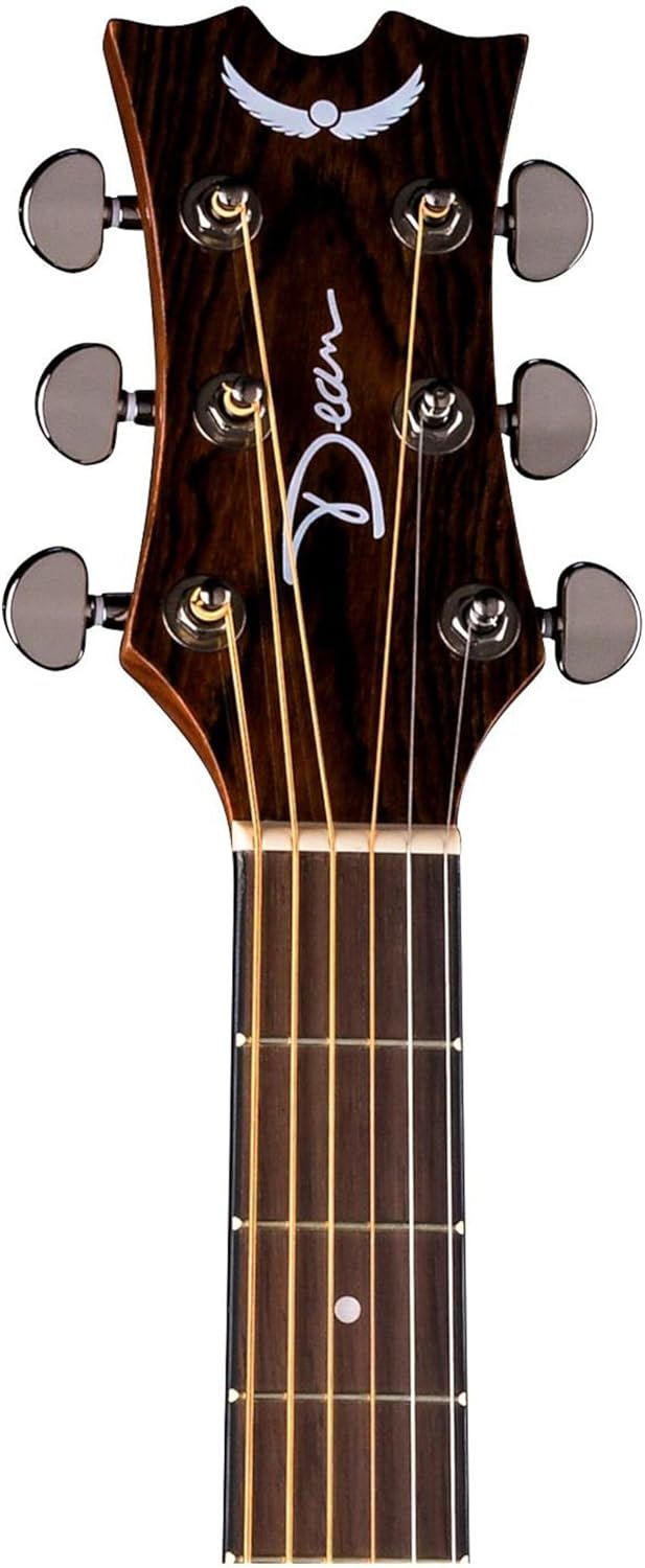 Dean AXS Exotic Cutaway Acoustic-Electric Guitar Caidie Top, Natural