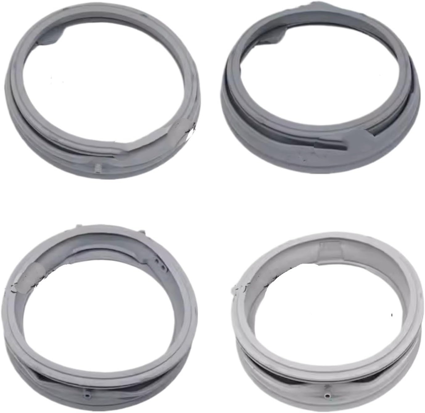 Repair Parts，compatible For LG，drum Washing Machine Door Sealing Ring 4986EN1001A 4986EN1003A MDS5242601 MDS63916501 MDS61952201(Burgundy)