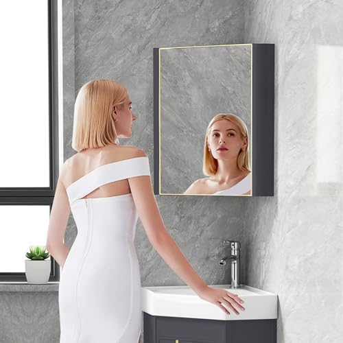 Corner Bathroom Vanity, Bathroom Vanity Utility Sink Free Standing Cabinet Wall Mount, Ceramic, Bathroom Cabinet with Faucet and Drain (48CM/18.8IN)