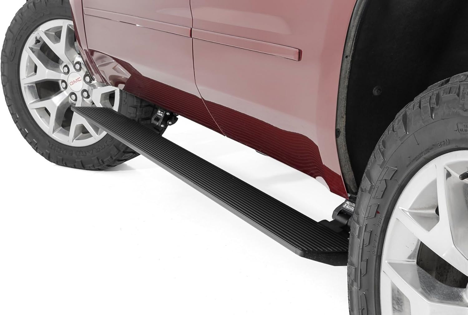 Rough Country Power Running Boards with LED Step Lights for Chevy Tahoe & GMC Yukon (2015-2020) - Dual Motor Electric Powerstep Board & Retractable Truck Steps